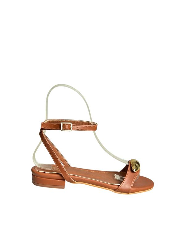 Taba Kadın Sandalet U726017209 - Görsel 5