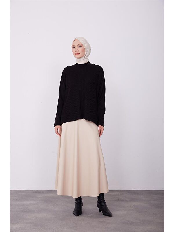 ARMİNE Kazak 23Kd9001 Siyah