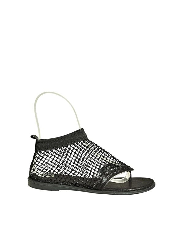 Siyah Kadın Sandalet U713261215 - Görsel 7