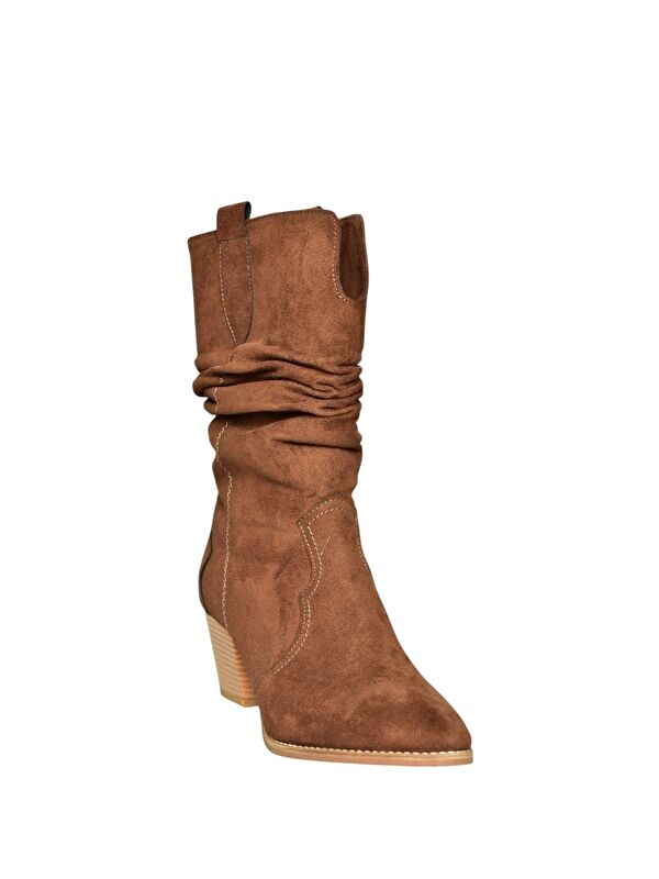 Kahverengi Kadın Bot J404040002 - Görsel 5