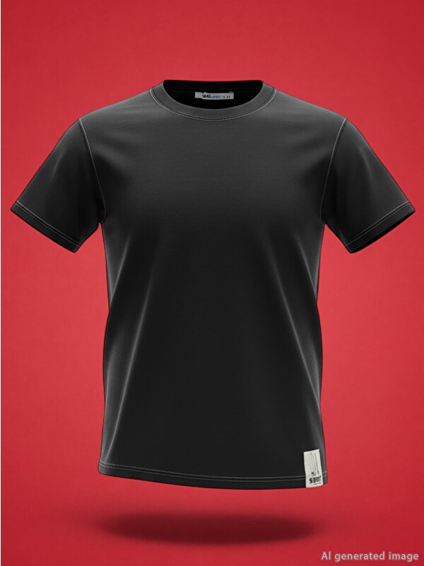 Civil Boys Basic Surf Etiketli 2-5 Yaş Tişört - Siyah
