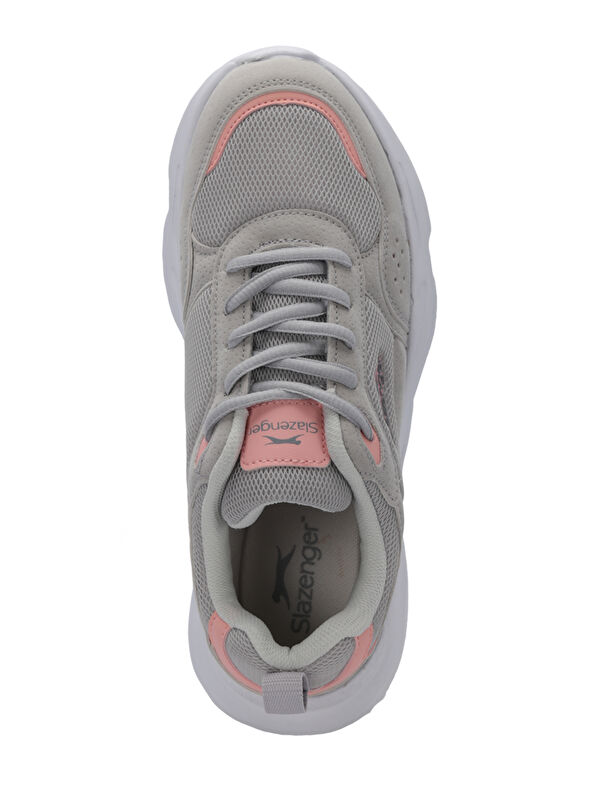 OMAHA Kadın Sneaker Ayakkabı Gri / Pembe - Görsel 6