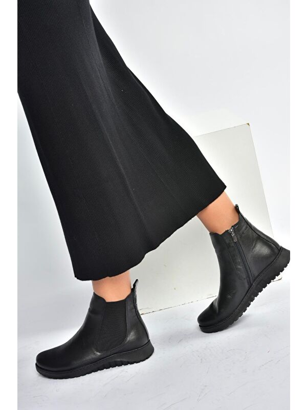 Siyah Kadın Bot V324501103 - Görsel 3