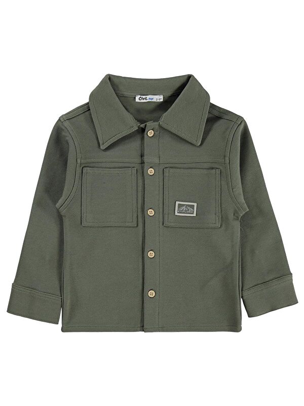 Civil Boys Basic 2-5 Yaş Gömlek - Haki