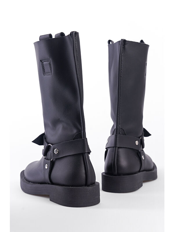 Motorcu Uzun Kadın Bot - Görsel 9