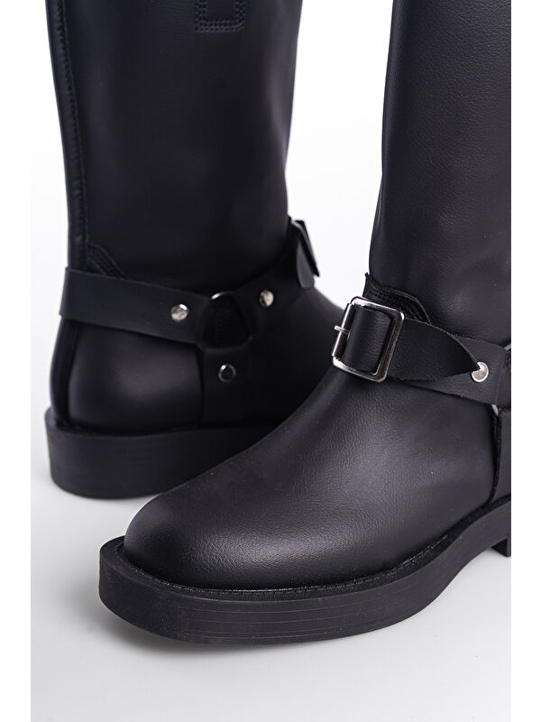 Motorcu Uzun Kadın Bot - Görsel 10