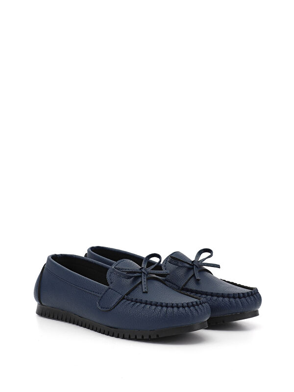 Gonderi(r) Kahverengi Gonderi(r) Taban Kadın Düz Fiyonklu Babet