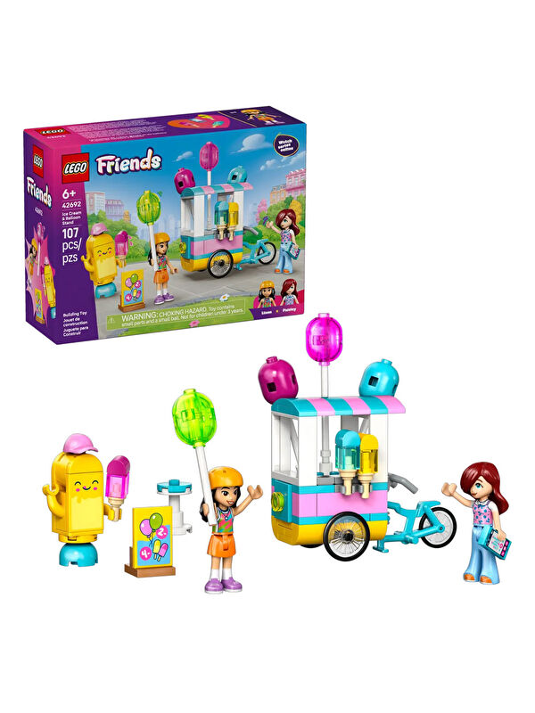 Lego Friends Dondurma ve Balon Standı 42692