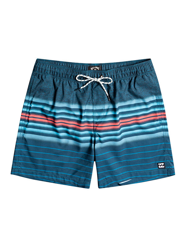 Billabong All Day Stripes Lb Erkek Mavi Volley Short
