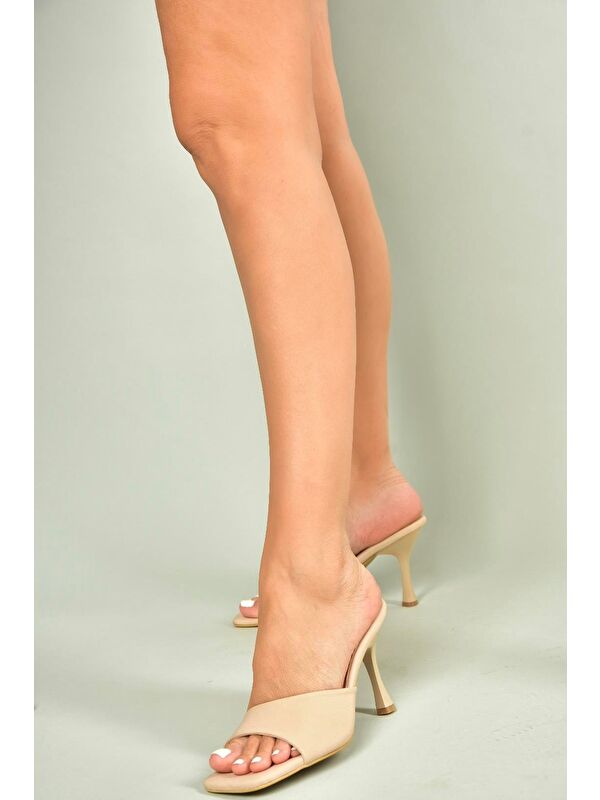 Ten Kadın Topuklu Ayakkabı U590149604 - Görsel 2