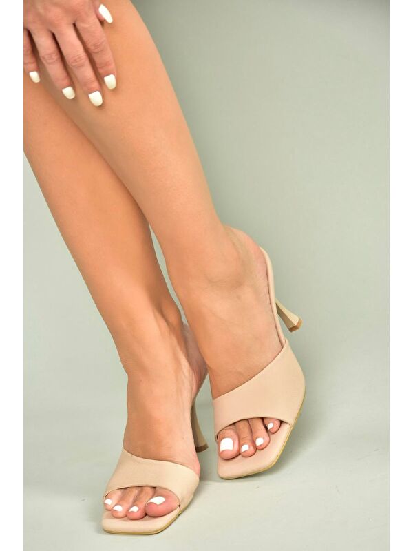 Ten Kadın Topuklu Ayakkabı U590149604 - Görsel 3