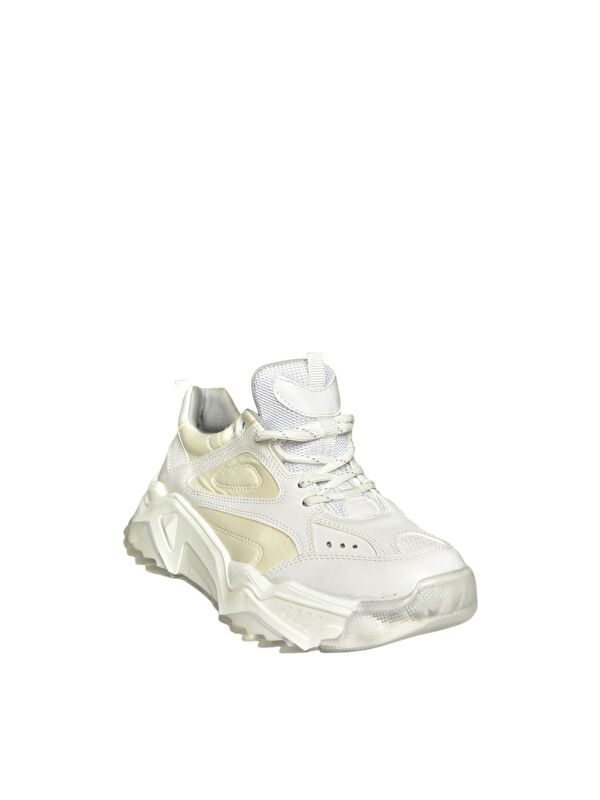 Beyaz Kadın Sneakers V312611809 - Görsel 7