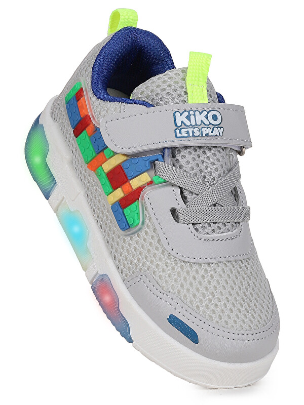 Kiko Kids Scarpe Cırtlı Işıklı Erkek Çocuk Spor Ayakkabı