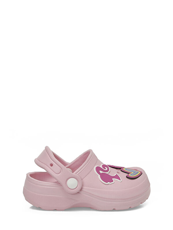BARBIE IZEM.P6FX Pembe Kız Çocuk Pembe Sabo Terlik