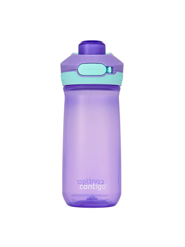 Contigo Jessie Tritan Bas İç Kapaklı Çocuk Suluğu 420ml Lila 2225286