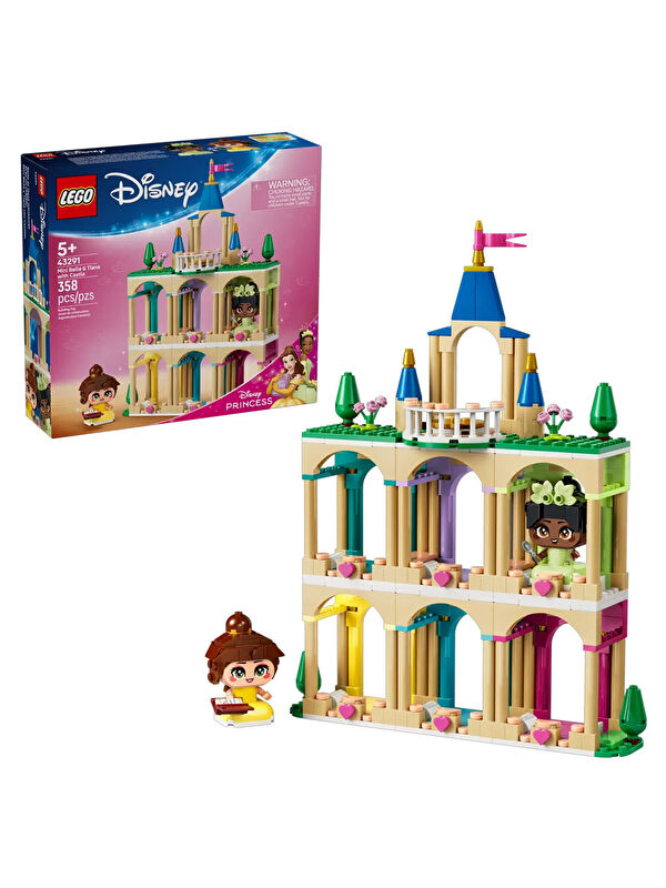 Lego Princess Şato ile Mini Belle ve Tiana 43291