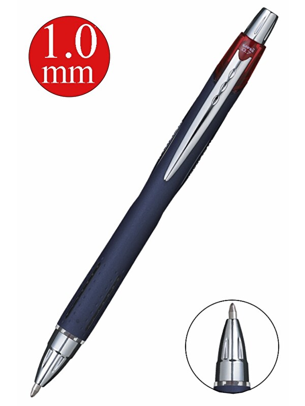 Uni-Ball Jel Uçlu Pilot Kalem 1 Adet Uniball Jetstream SXN-210 1.0 mm Roller Basmalı Pilot Kalem Roller Uçlu