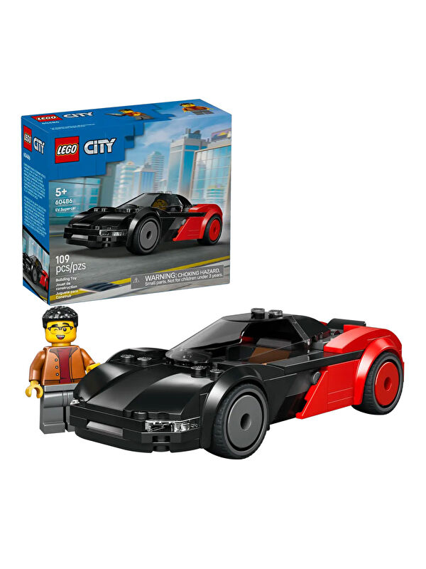 Lego City Elektrikli Süper Araba 60486