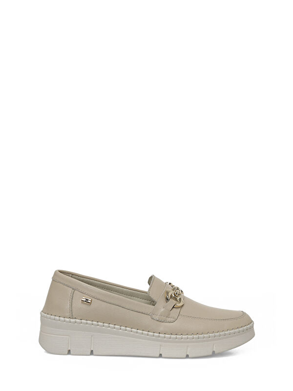 Polaris 5 Nokta 105701.Z6FX Bej Kadın Loafer