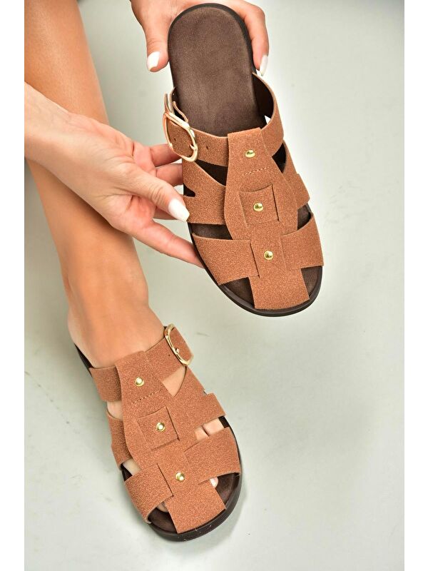 Taba Kadın Terlik U458334202 - Görsel 6