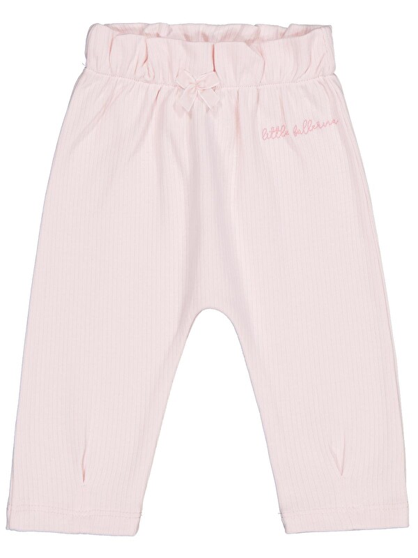 Civil Baby Bel Büzgülü Fiyonklu 6-18 Ay Tek Alt Bebe - Pembe