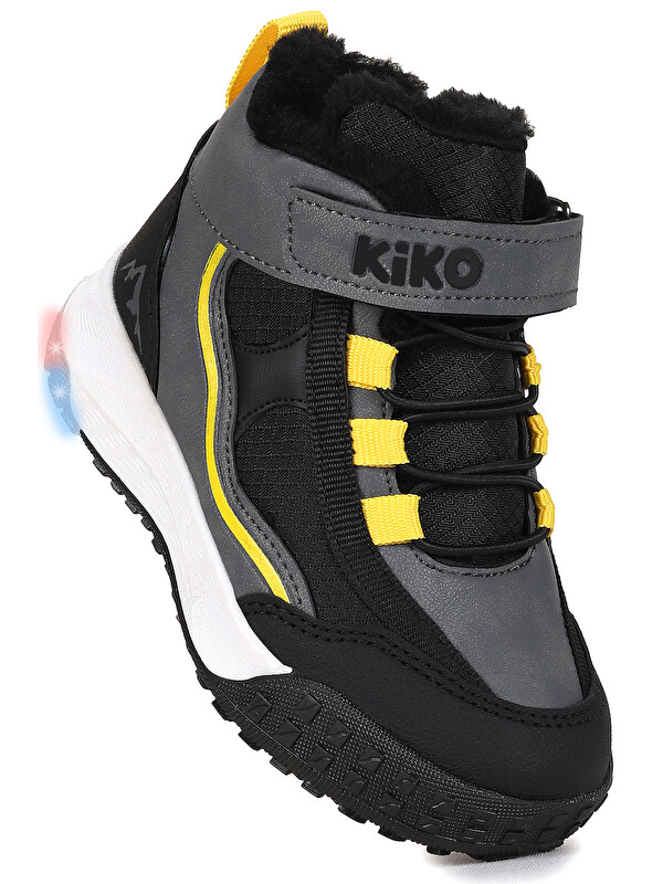 Kiko Kids Rope Işıklı Cırtlı Erkek Çocuk Spor Bot Ayakkabı