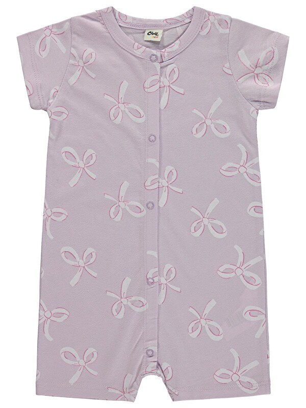 Civil Baby Fiyonk Empirme 6-18 Ay Tulum - Lila