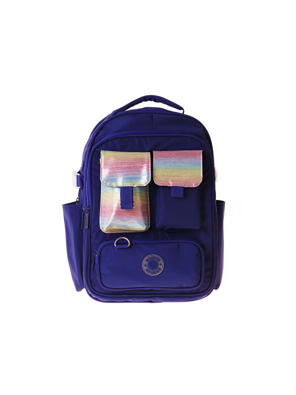 Kaukko Florid Sırt Çantası Navy Blue-Rainbow K1863
