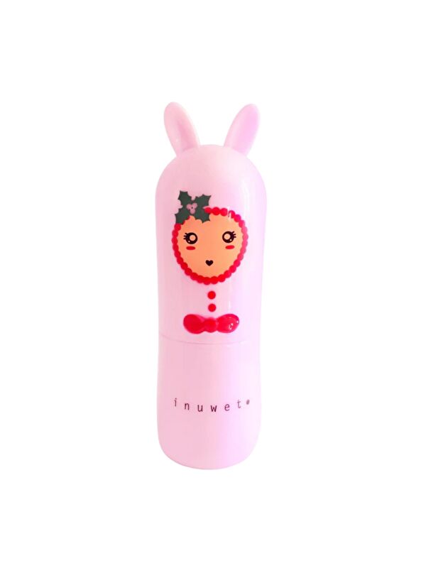 Inuwet Bunny Lip Balm Candy Cane-Pembe-3+ Yaş