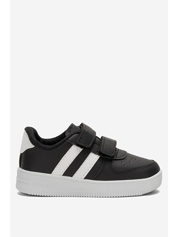 LİGER Çocuk Sneaker Spor Ayakkabı Sİyah