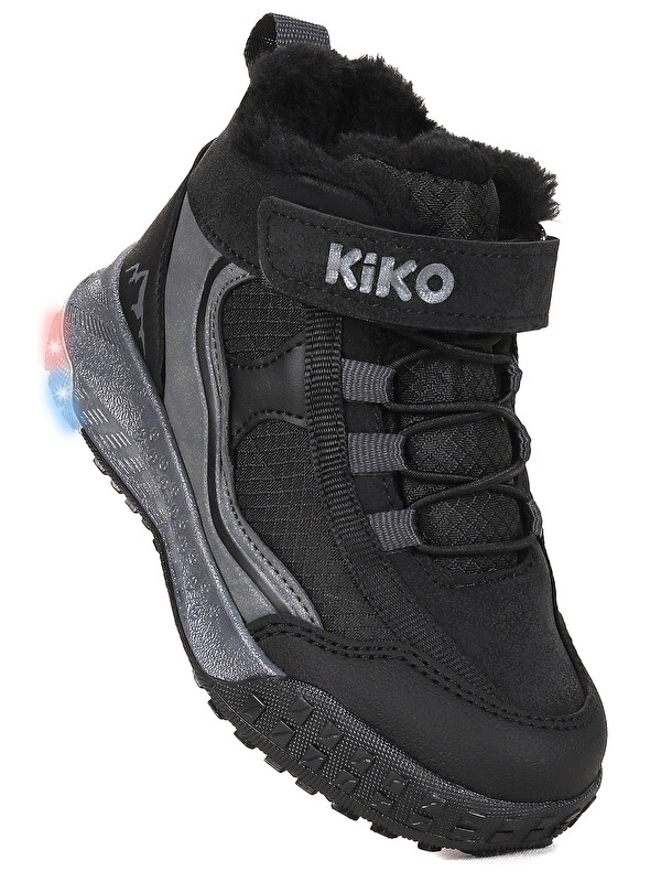 Kiko Kids Rope Işıklı Cırtlı Erkek Çocuk Spor Bot Ayakkabı
