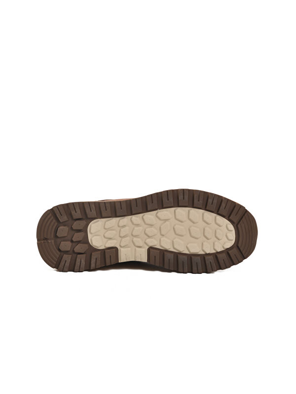 Voyager Kahverengi Voyager Hakiki Deri Bağcıklı Erkek Casual Ayakkabı