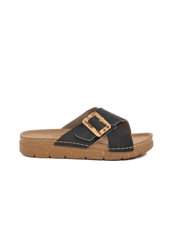 Siyah Anatomik Kadın Terlik 117.001 Z - Görsel 2