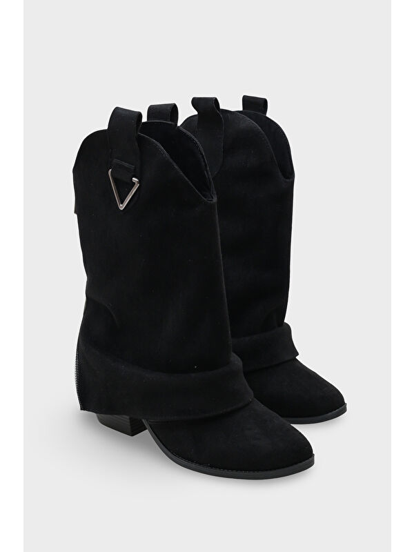 Rhianna Büzgülü Kovboy Çizme - Görsel 2