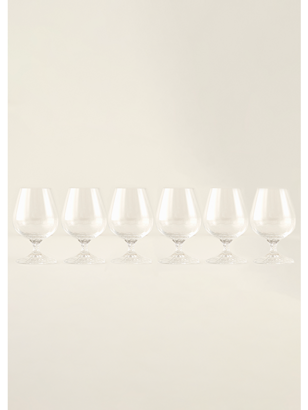 Bella Maison Columba Kristal 6'lı Kahve Yanı Su Bardağı Naturel (180 cc)