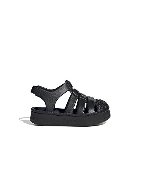 Adidas Superstar Sandal ı Bebek Günlük Sandalet JS2845 Siyah