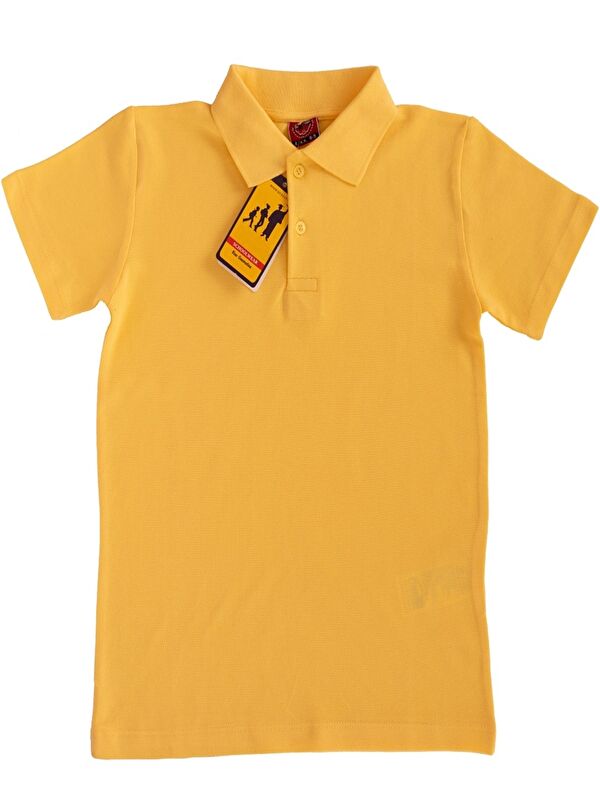 angelos Kız Çocuk Okul Tarz %100 Pamuk T-Shirt -5-17 Yaş AG006