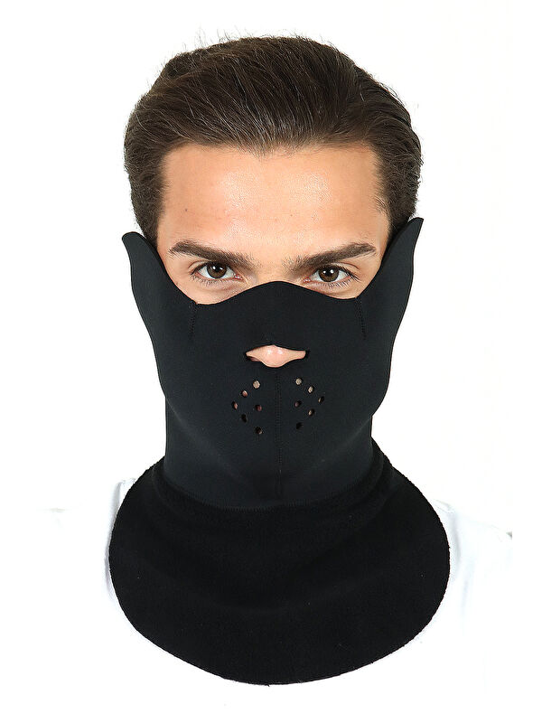 THERMOFORM Softshell Maske Polar SİYAH
