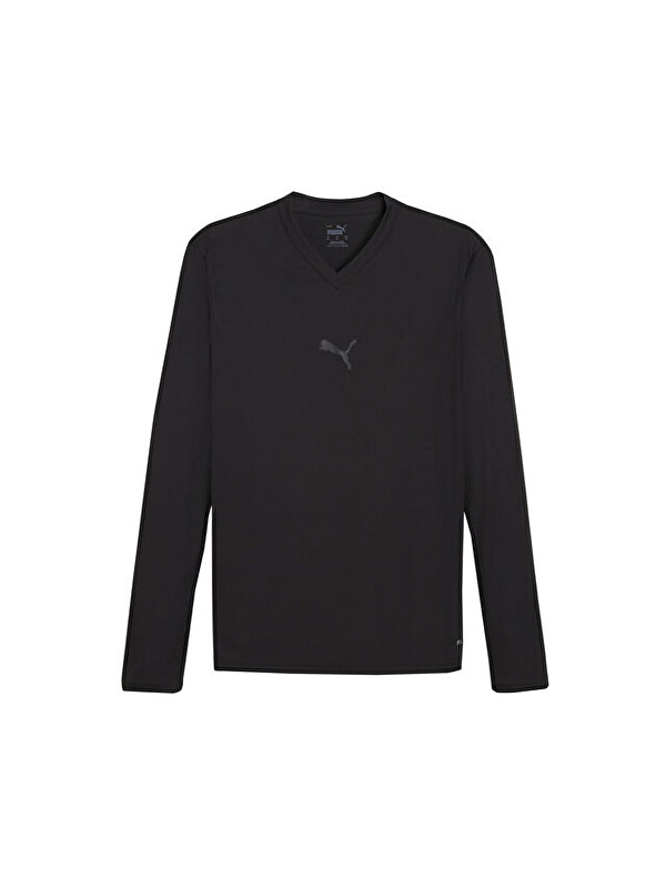 Puma Teamgoal Baselayer Tee Ls Erkek Uzun Kollu Futbol Tişörtü 65877703 Siyah