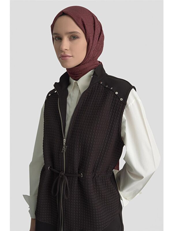 ARMİNE Kapitone Mixli Örme Takım 25Kd1603 Siyah
