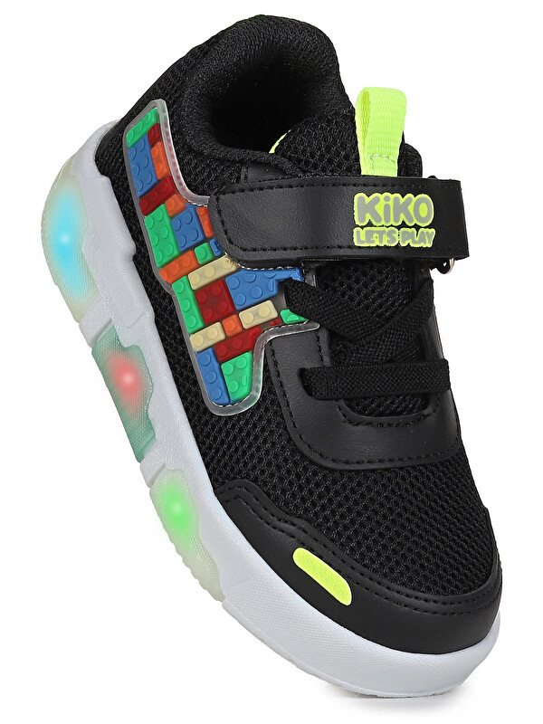 Kiko Kids Scarpe Cırtlı Işıklı Erkek Çocuk Spor Ayakkabı
