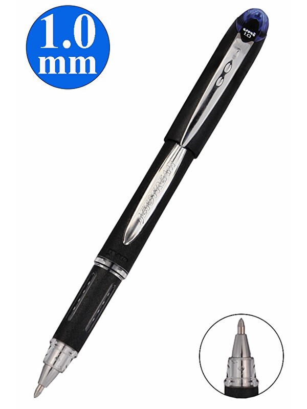 Uni-Ball İmza Kalemi 1 Adet Uniball Jetstream 1.0 mm Roller Pilot Kalem SX-210 Hızlı Yazı Kalemi Roller Uçlu