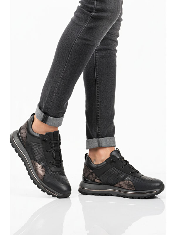 Voyager Kahverengi Voyager Hakiki Deri Bağcıklı Erkek Casual Ayakkabı