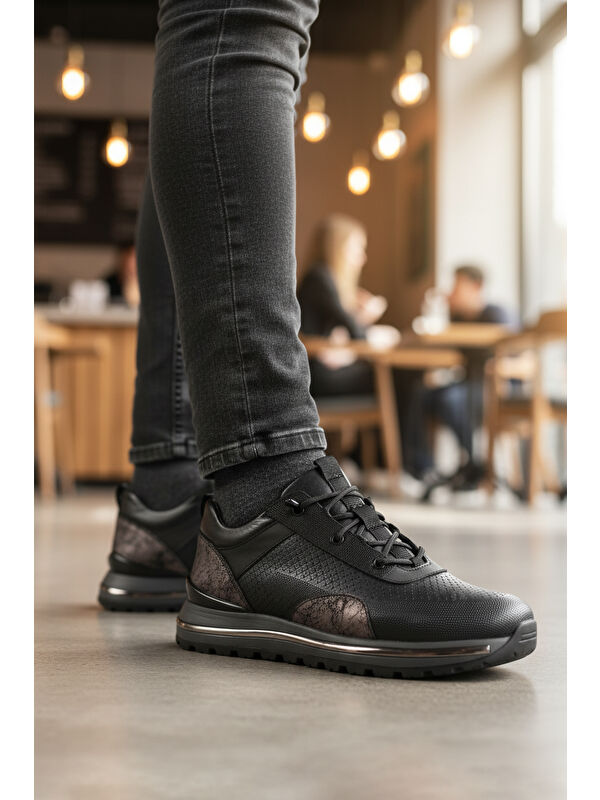 Voyager Kahverengi Voyager Hakiki Deri Bağcıklı Erkek Casual Ayakkabı