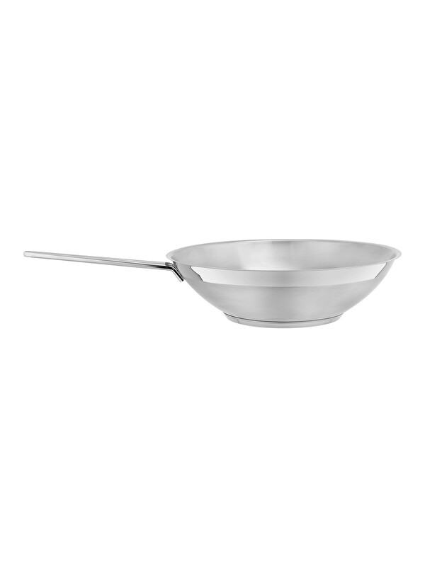 SCHAFER Held Çelik Wok Tava 28 Cm 1 Parça - Inox