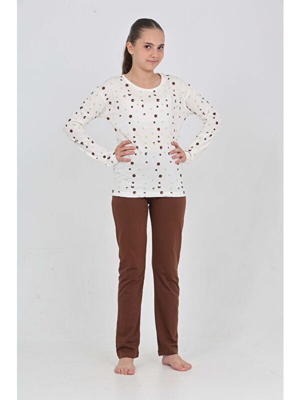 Toontoykids Kız Çocuk Karma Baskılı Pijama Takım