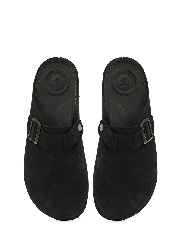 610027.M5PR Siyah Erkek Terlik - Görsel 5