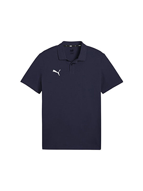 Puma Teamgoal Casuals Polo Erkek Futbol Antrenman Polo Tişörtü 65860506 Mavi