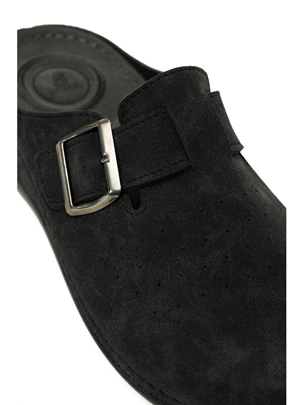 610027.M5PR Siyah Erkek Terlik - Görsel 8