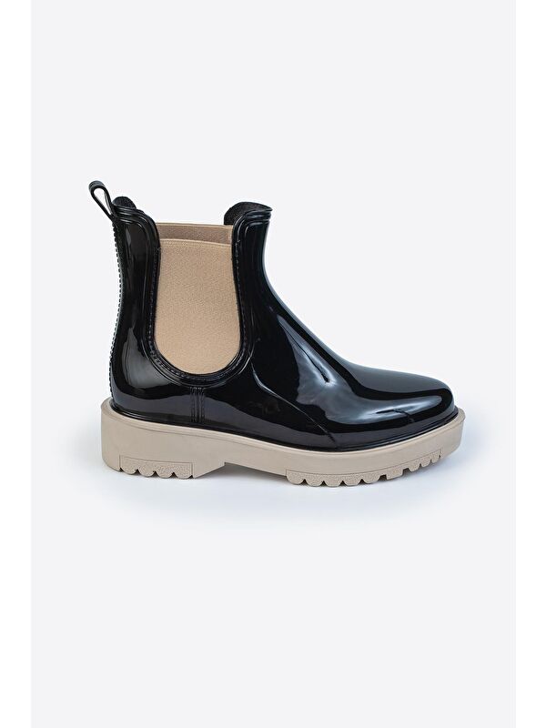 Parlak Chelsea Yağmur Botu - Görsel 3